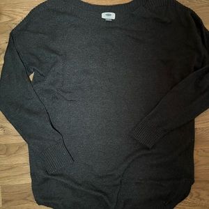 Old navy gray tunic long sweater